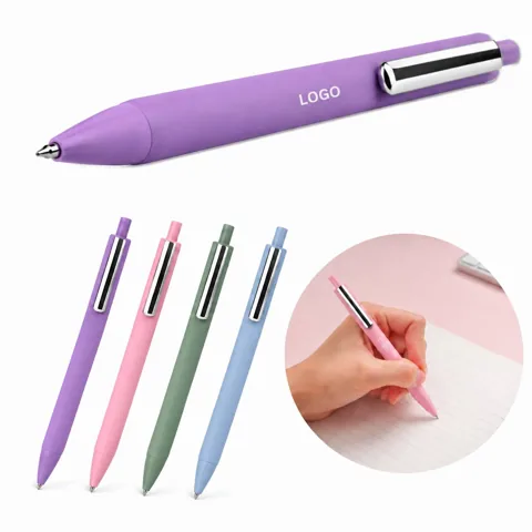 Custom Logo Ergonomic Pens with Comfort Grip for Everyday Use