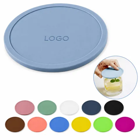 Food Grade Silicone Coaster Non-Slip Heat Resistant for Everyday Use