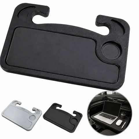 Durable ABS Steering Wheel Tray with Multi-Function 2