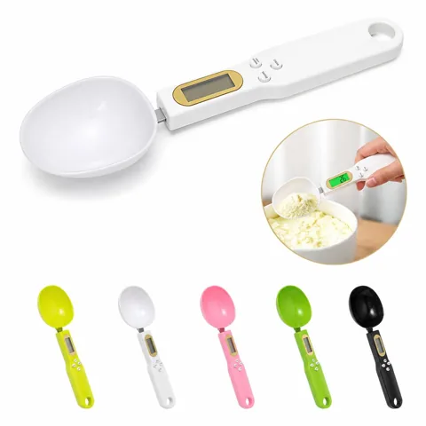 Digital Kitchen Scale Measuring Spoon with Grams and Ounces 2