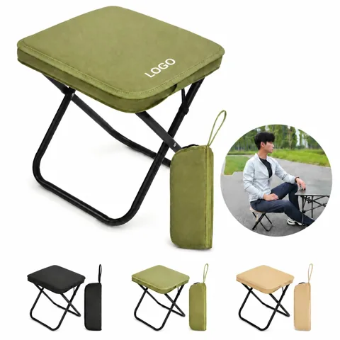 Portable Folding Chair Carbon Steel Handbag Style Outdoor