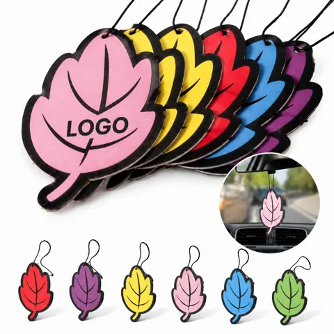 Eco Leaf Paper Air Freshener for Closet, Car, Bathroom