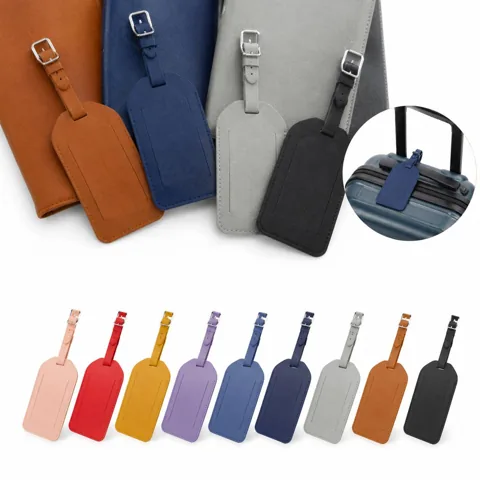 Slim Passport Holder & Detachable Luggage Tag Set with Added Functionality 2