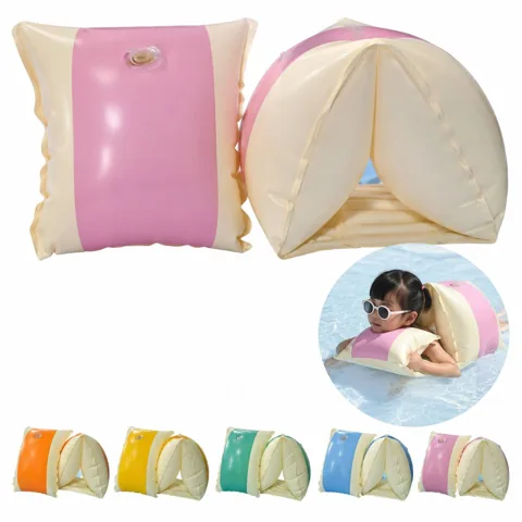 Safe PVC Inflatable Arm Floaties with Dual Air Chambers 2