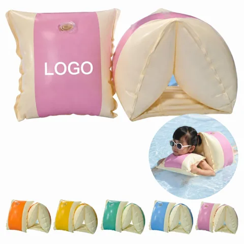 Safe PVC Inflatable Arm Floaties with Dual Air Chambers