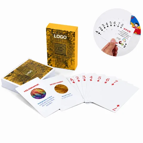 Custom Full-Color Playing Cards, Personalized Deck for Everyday Use