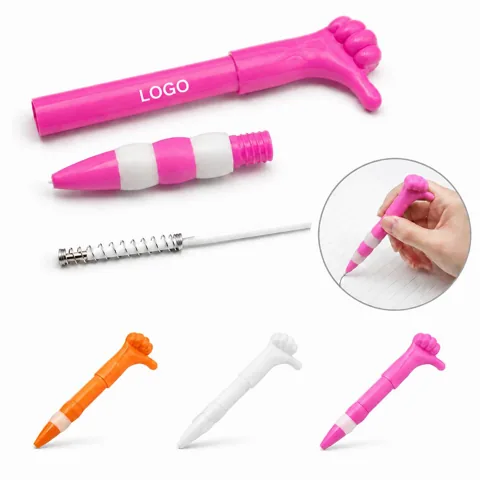 Smooth Thumb Ballpoint Pen with Ergonomic Quick-Release Clip