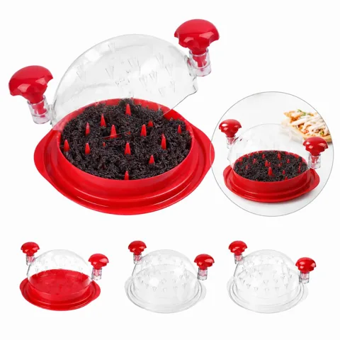 Transparent Meat Grinder with Stainless Blade for Home 2