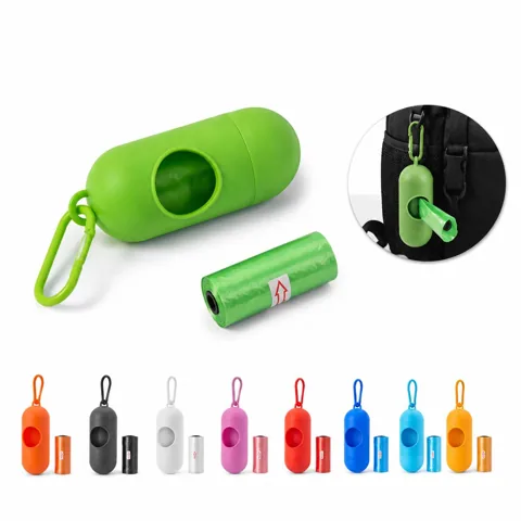 Portable Clip-On Dog Waste Bag Dispenser for Leash 2