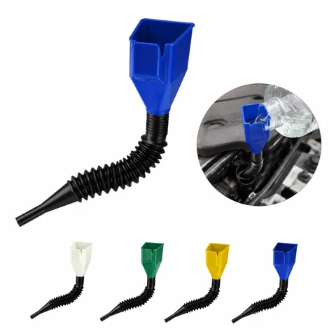 Retractable Hands-Free Clamping Oil Draining Funnel 2