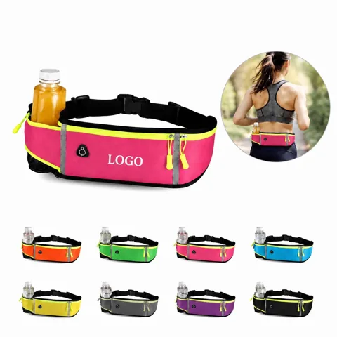 Adjustable Slim Running Waist Pack with Multiple