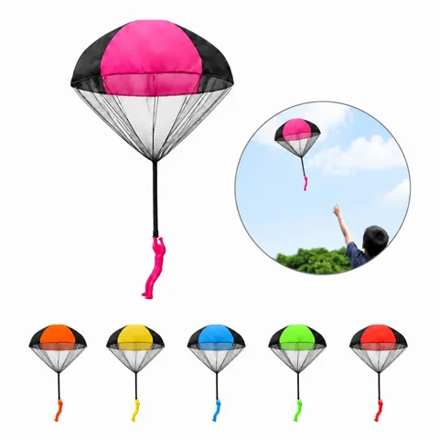 Parachute Pals Toy Set for Kids - Soft Fabric Outdoor Play 2