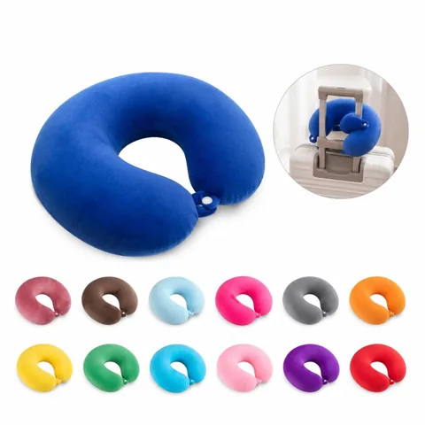 Ergonomic U-Shaped Travel Pillow with Memory Foam Support 2