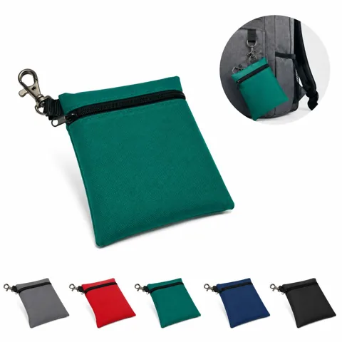 Zippered Nylon Golf Bag with Multiple Compartments for Everyday Use 2