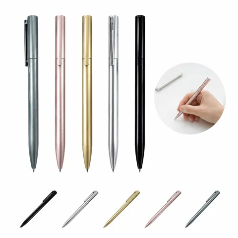 Customizable Black Ballpoint Pen for Business Gifting, 2