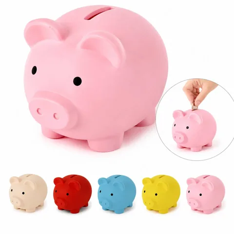 Kids Coin Bank with Wide Slot for Easy Saving 2