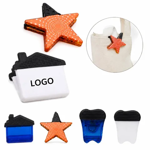 Custom PVC Magnetic Clip for Notes, Photos, and Lightweight
