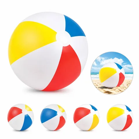 Classic Inflatable Beach Ball for Pool, Party & Outdoor Fun 2
