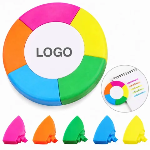 Round Pleochroic Highlighter 5in for Luminous Glow