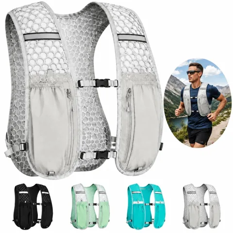 Breathable Hydration Vest Backpack for Running Cycling with Added Functionality 2