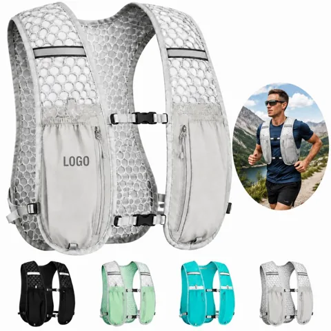 Breathable Hydration Vest Backpack for Running Cycling with Added Functionality