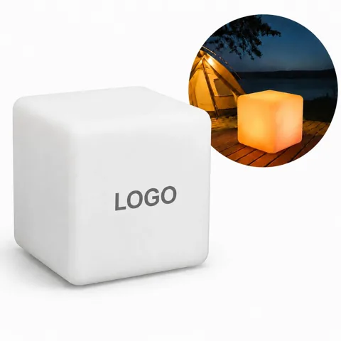 Mini Square Night Light, Color-Changing LED Plug-in for Everyday Use