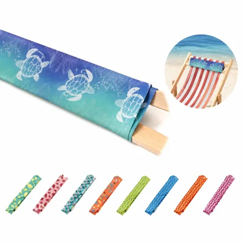 Windproof Towel Bands with Custom Heat Transfer Logo 2