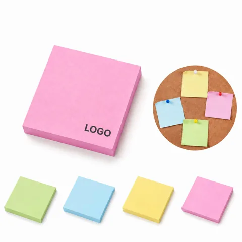 Adhesive Sticky Memo Pad for Office, Promotional Note-Taking