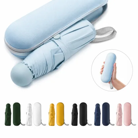 8K Mini Five-Fold UV Protection Capsule Sun Umbrella 2