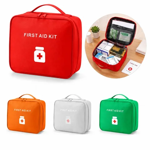 Portable Waterproof Travel Medicine Storage Bag with Added Functionality 2