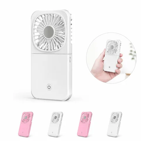 Rechargeable Foldable Neck Fan, Hands-Free USB Mini Cooling 2