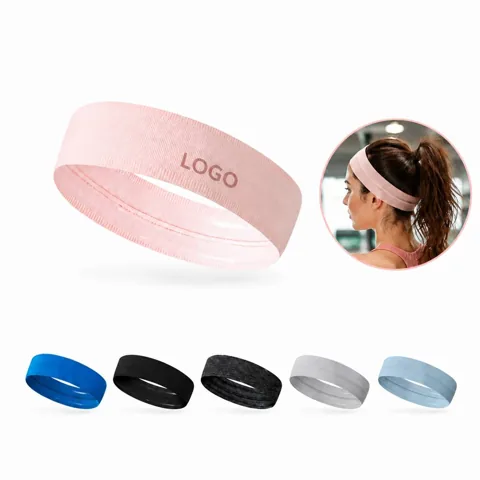 Sweat-Wicking Non-Slip Silicone Sports Headband for Running