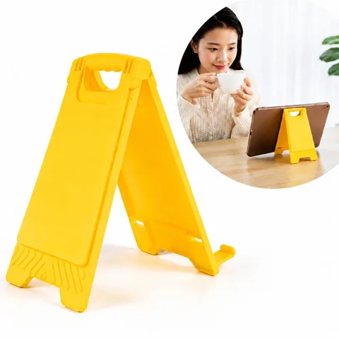 2-in-1 Foldable Phone Stand with Mirror for Desk 2