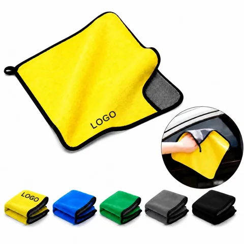 Microfiber Cleaning Towel for Car and Kitchen, Scratch-Free