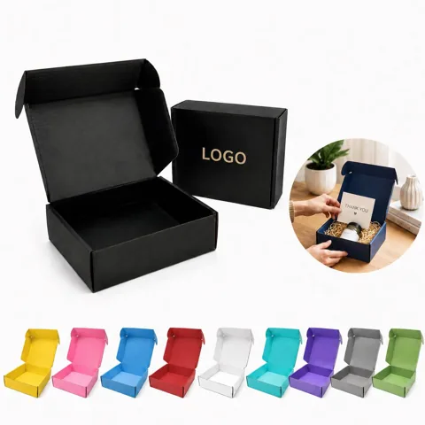 Durable Corrugated Cardboard Gift Box for Secure Shipping &