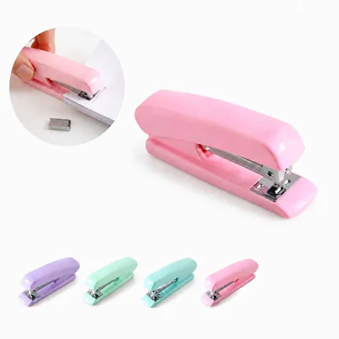 Mini Portable Stapler with Pre-Loaded Staples for Office 2