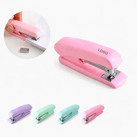 Mini Portable Stapler with Pre-Loaded Staples for Office