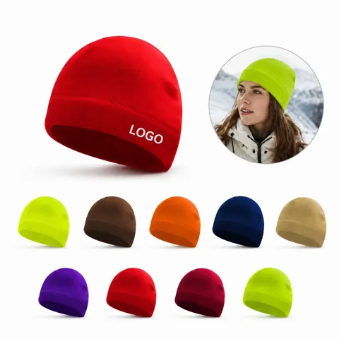 Stretch Fleece Skull Cap for Cold Weather Warmth