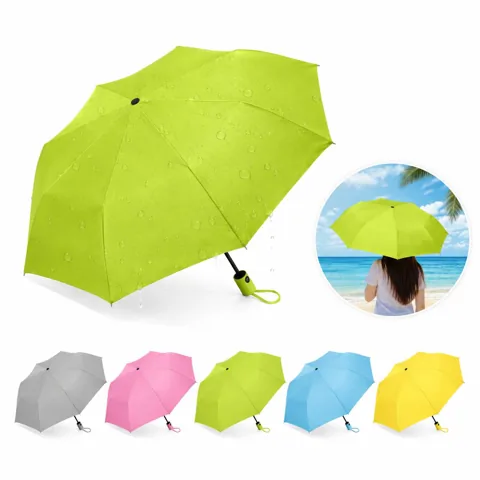 Flower Rain Umbrella UV Protection Auto Open Lightweight 2