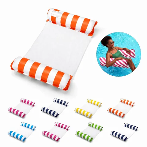 Foldable PVC Pool Float for Adults, Puncture-Resistant 2