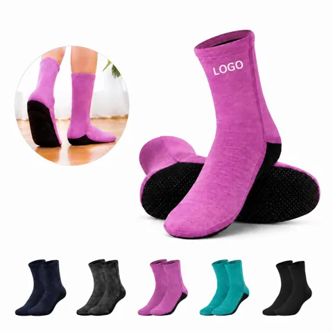 3mm Chloroprene Rubber Anti-Slip Diving Socks for Snorkeling