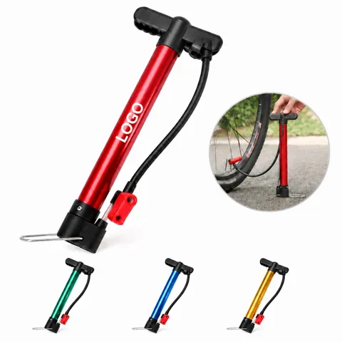 Frost-Proof Portable Bike Pump with Universal Valve Head