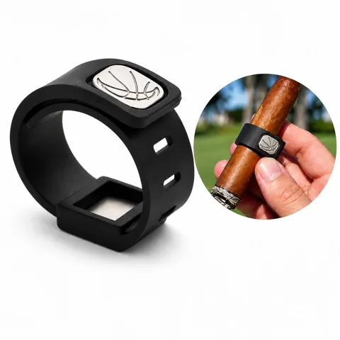 Magnetic Cigar Loop Holder with Adjustable Fit for Outdoor 2