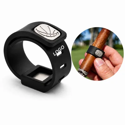Magnetic Cigar Loop Holder with Adjustable Fit for Outdoor 1
