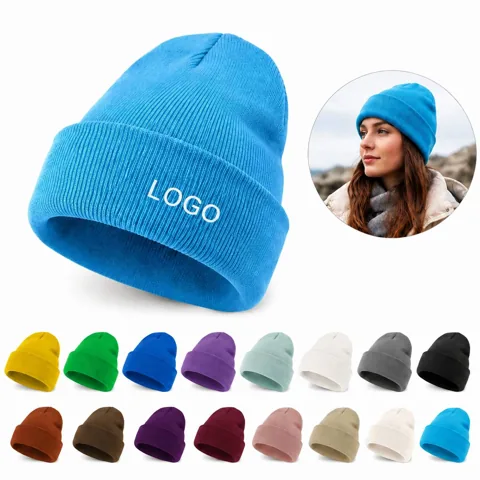 Cozy Knitted Winter Beanie Hat for Cold Weather Daily Wear