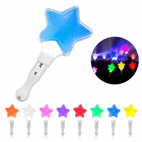 Star LED Glow Stick with Flashing Light for Parties and More 2