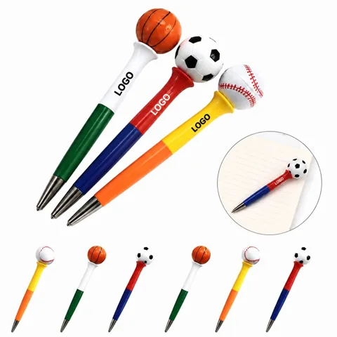 Spinning Soccer Ballpoint Pen - Fidget Toy Stress Relief