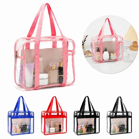 Clear PVC Stadium Crossbody Bag with Adjustable Strap 2