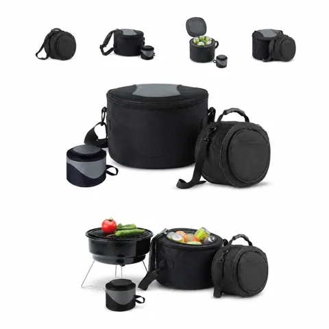 Portable Insulated BBQ Cooler Bag with Grill for Outdoor 2