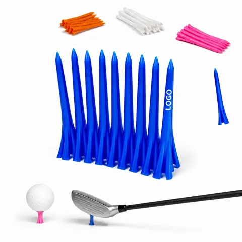 2-3/4-Inch Prong Plastic Golf Tees, 10-Pack